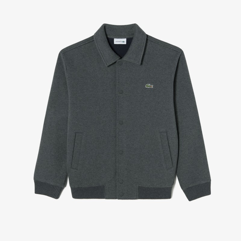 男款【WE ARE】韓國LACOSTE鱷魚翻領棉外套SH080E55N