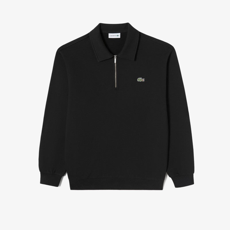 男款【WE ARE】韓國LACOSTE鱷魚半拉鏈領大學T衛衣SH197E55N