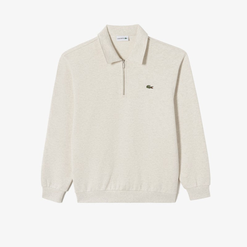 男款【WE ARE】韓國LACOSTE鱷魚半拉鏈領大學T衛衣SH197E55N