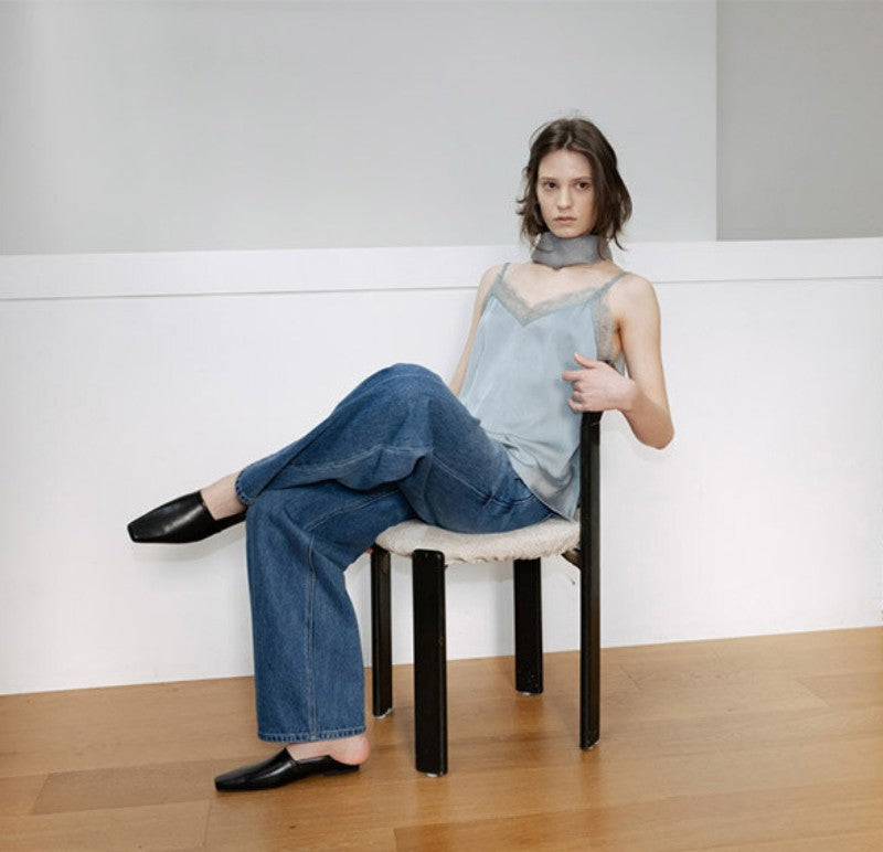 【WE ARE】韓國Loeuvre休閒牛仔褲SJ6SL618R