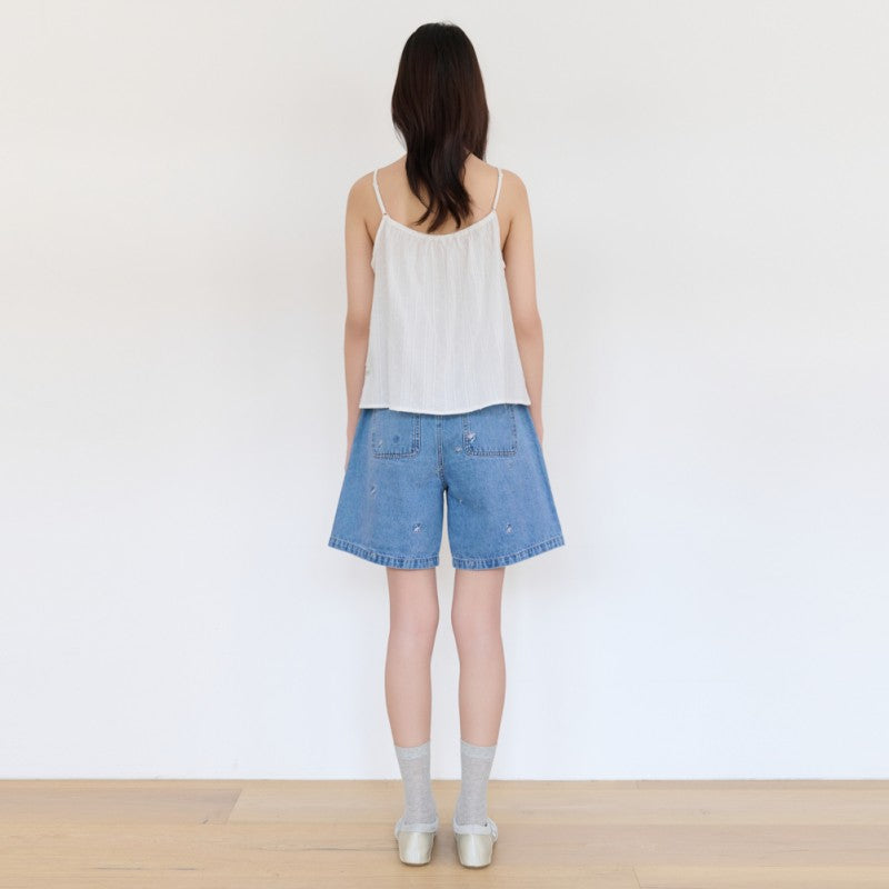 【WE ARE】韓國Thursday Island休閒蕾絲細肩心 T264MBL290W1/T264MBL285W1