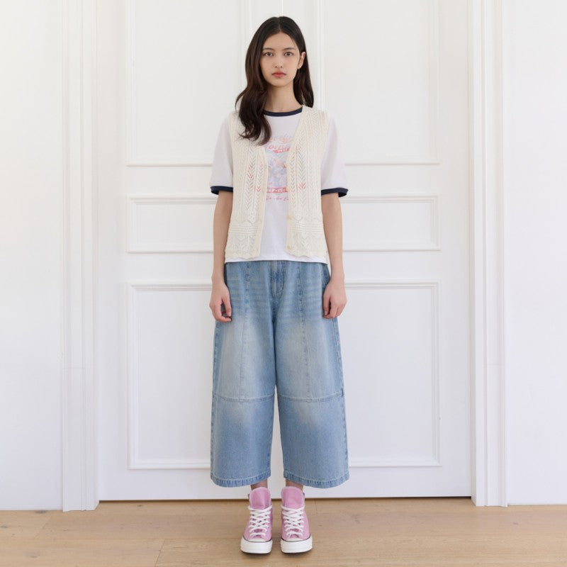 【WE ARE】韓國Thursday Island 簍空針織背心 T264MVT243W1/T264MVT244W1