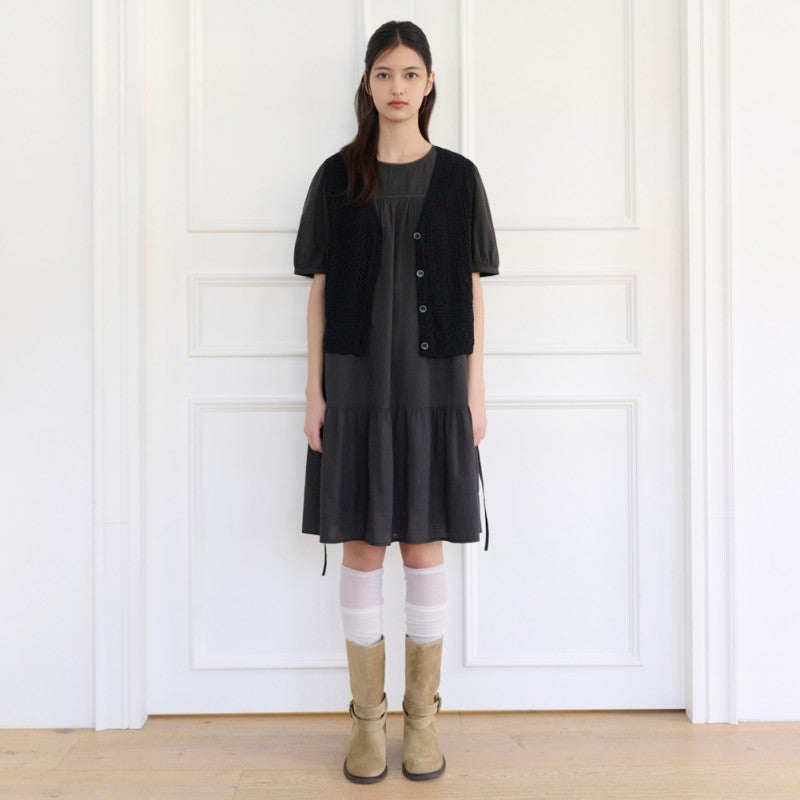 【WE ARE】韓國Thursday Island 簍空針織背心 T264MVT243W1/T264MVT244W1