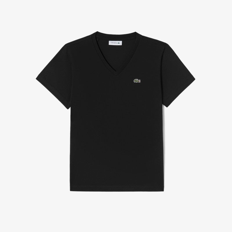 鱷魚折扣款 女款【WE ARE】韓國LACOSTE短袖V領T恤TF833E56G
