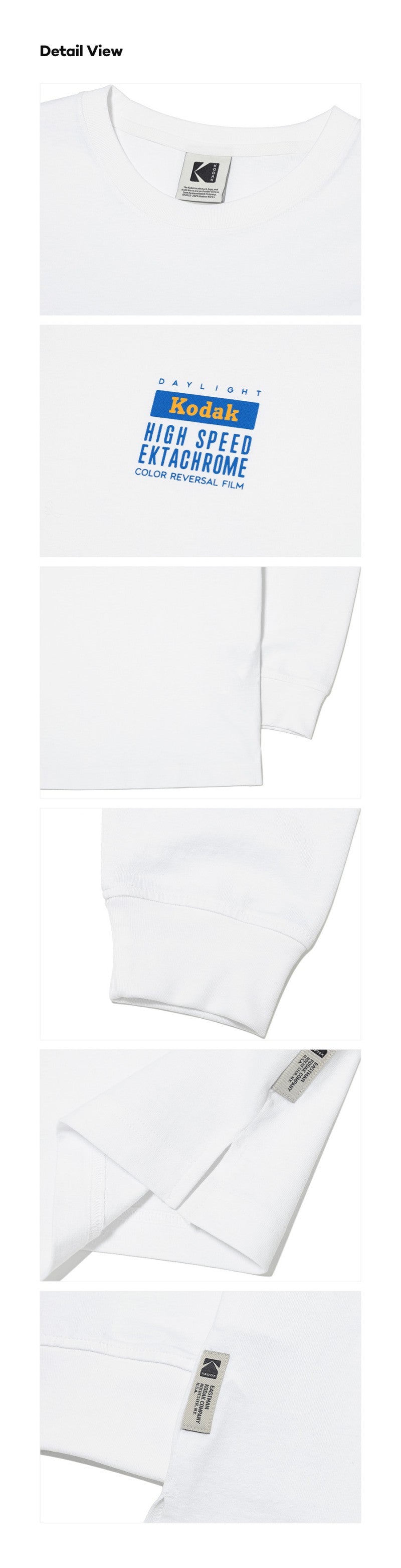 【樣品優惠現貨】【WE ARE】韓國KODAK柯達長袖T恤K5123ERL24