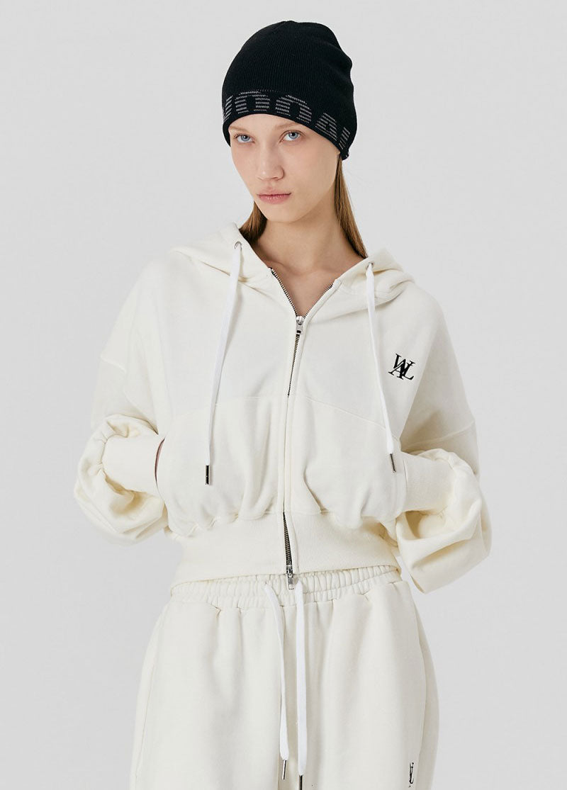 女款【WE ARE】韓國WAL WOOALONG短版連帽外套WL230JHZ01W