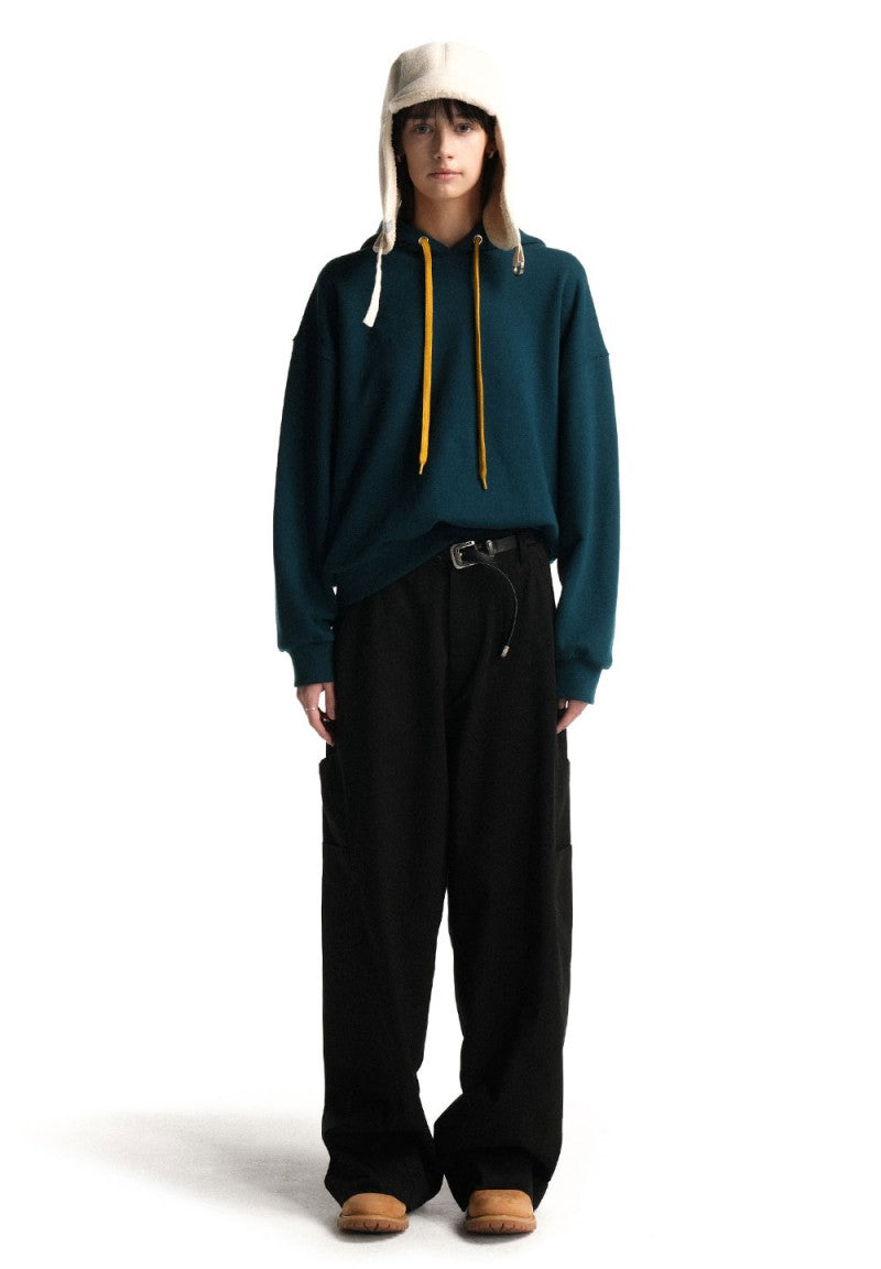 男女同款【WE ARE】韓國WAL WOOALONG連帽大學T衛衣WL243JHD04U