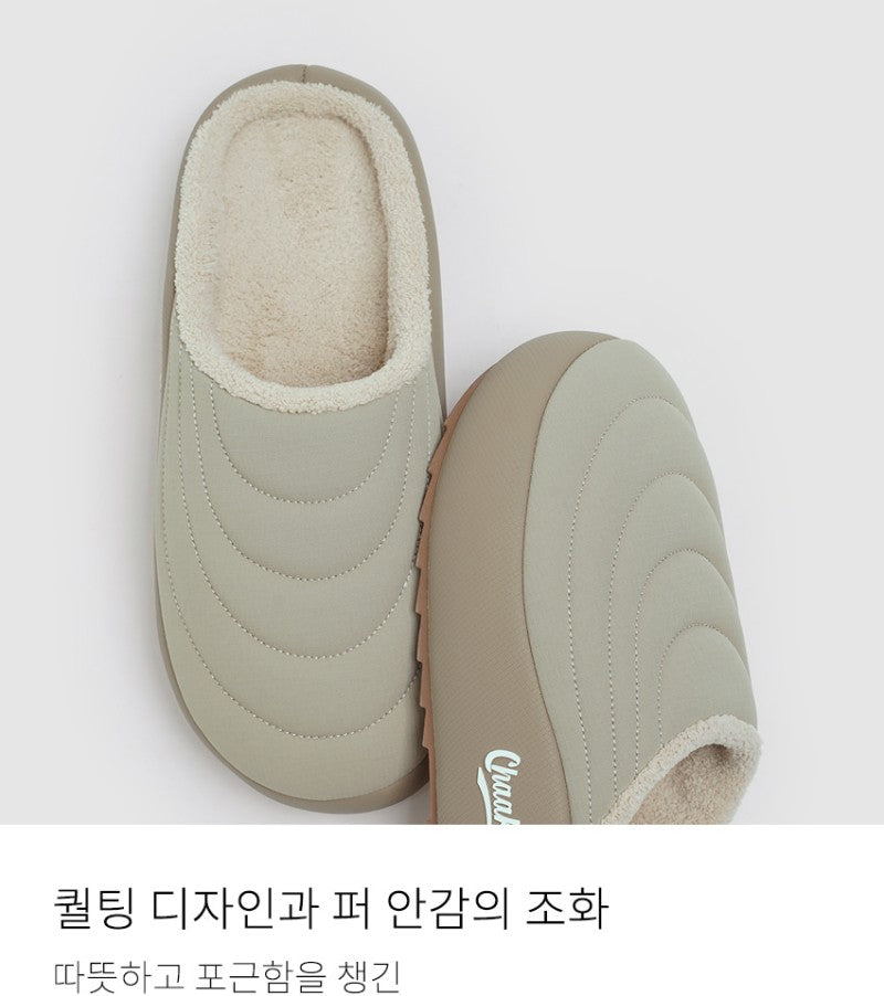 【WE ARE】韓國CHAAKAN舒適絎縫保暖拖鞋WTFBR4H308/WTFBR4H178