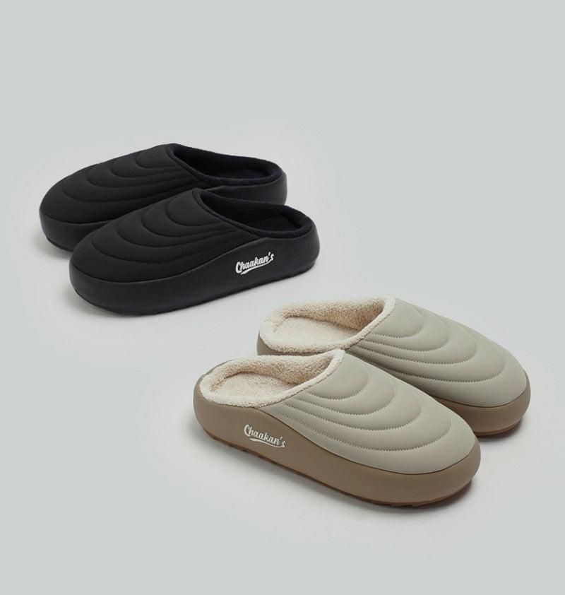 【WE ARE】韓國CHAAKAN舒適絎縫保暖拖鞋WTFBR4H308/WTFBR4H178