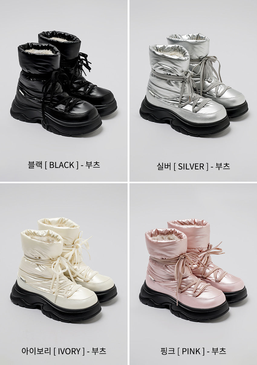 【WE ARE】韓國CHAAKAN短筒靴子雪地靴WTFBR4H858