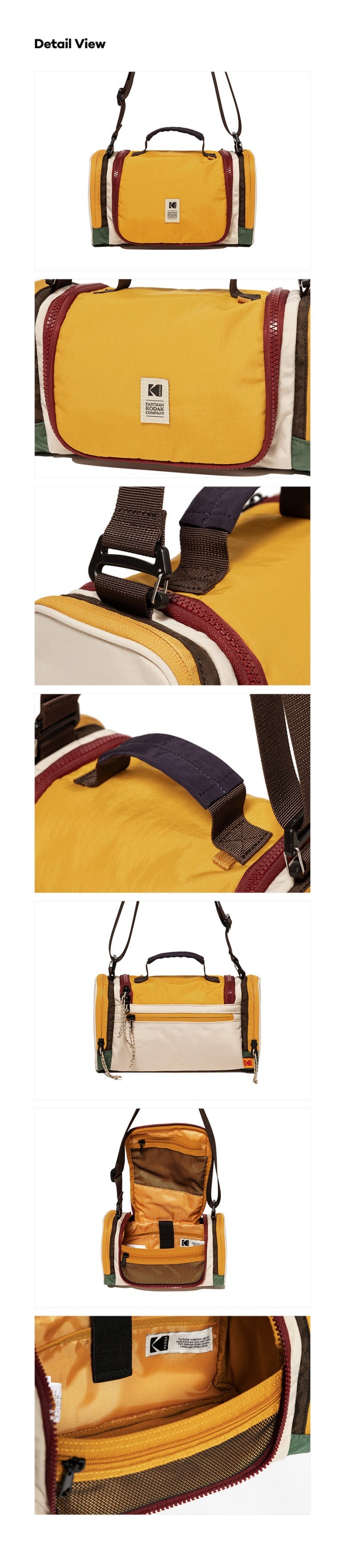 【WE ARE】韓國KODAK柯達單肩斜挎包K6143RBG93