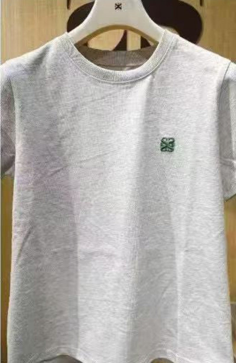 【WE ARE】Korea Satur classic small logo short-sleeved T-shirt SA252WTS06/SA252MTS06