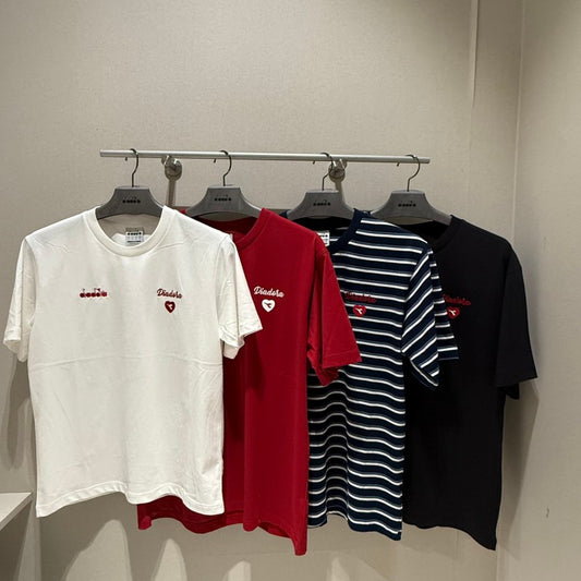 【WE ARE】韓國Diadora休閒短袖T恤D6223LRS31