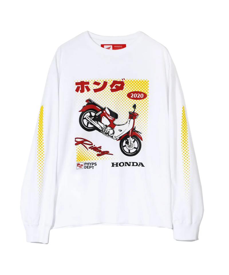 【WE ARE】韓國HONDA 機車圖案大學T HEF1LS314A