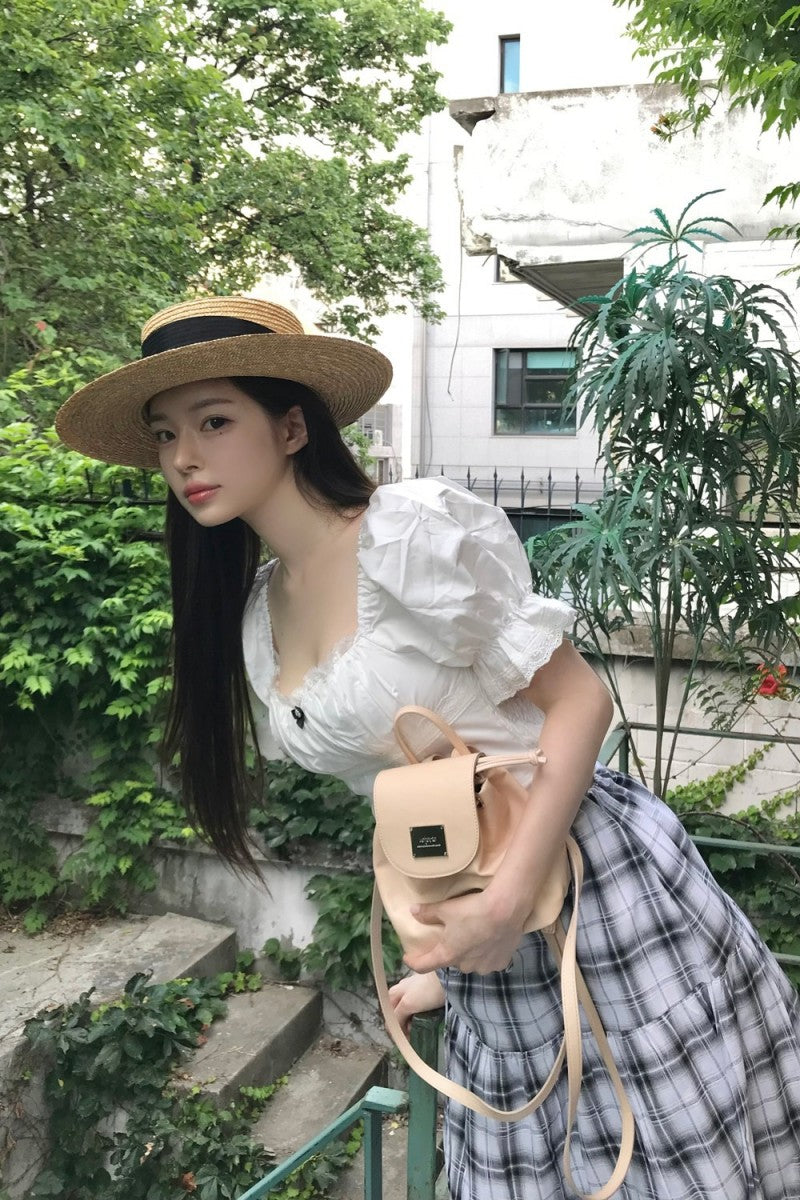 【WE ARE】韓國Leterie時尚雙肩包LETERIEGRAMBACKPACK