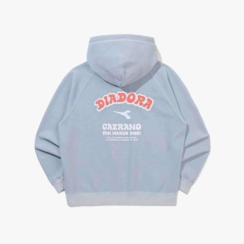 【WE ARE】韓國Diadora休閒連帽大學T衛衣D6123LHD23