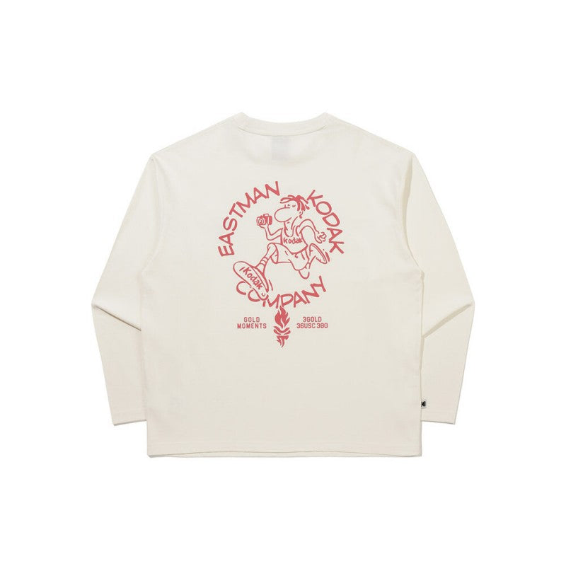 【WE ARE】韓國KODAK柯達休閒長袖T恤K6123LRL12