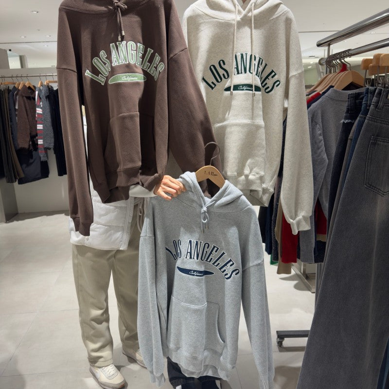 【WE ARE】韓國LAP 基礎款休閒刷毛帽T AR4CTS80