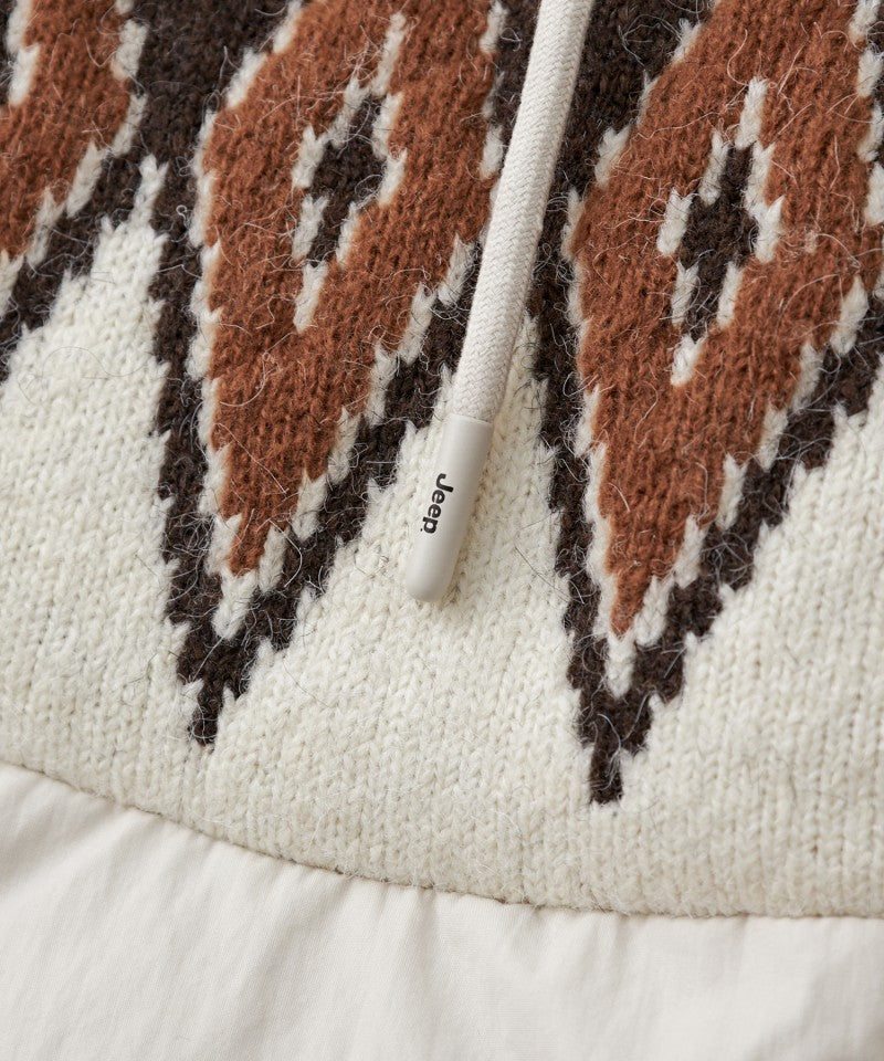 女款【WE ARE】韓國JEEP休閒連帽羽絨服JQ4JPF406