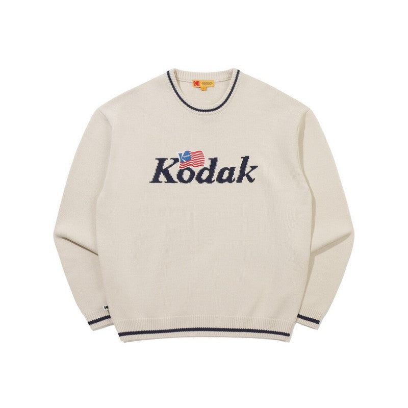 【WE ARE】韓國KODAK柯達休閒針織毛衣K6123LKT12