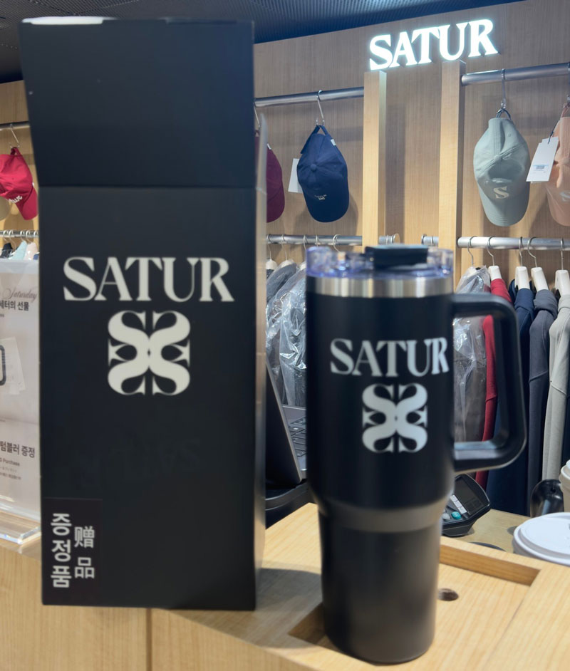 贈品Satur滿五千送保溫杯【WE ARE】韓國杯子隨機送完為止R25GWP01