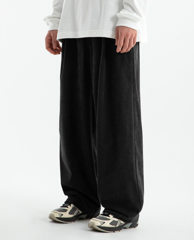 【WE ARE】韓國BRENSON 男款燈心絨休閒褲coowpt