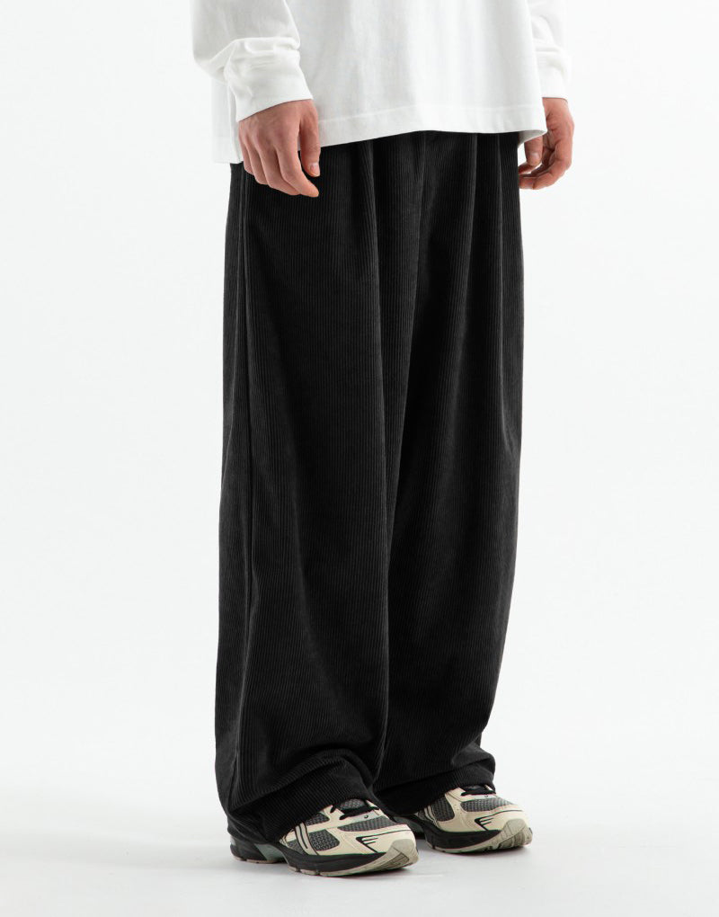 【WE ARE】韓國BRENSON 男款燈心絨休閒褲coowpt