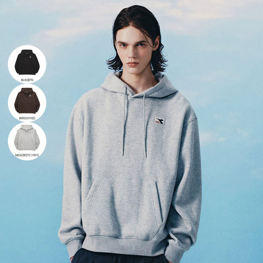 【WE ARE】韓國Diadora休閒連帽大學T衛衣D5423LHD80