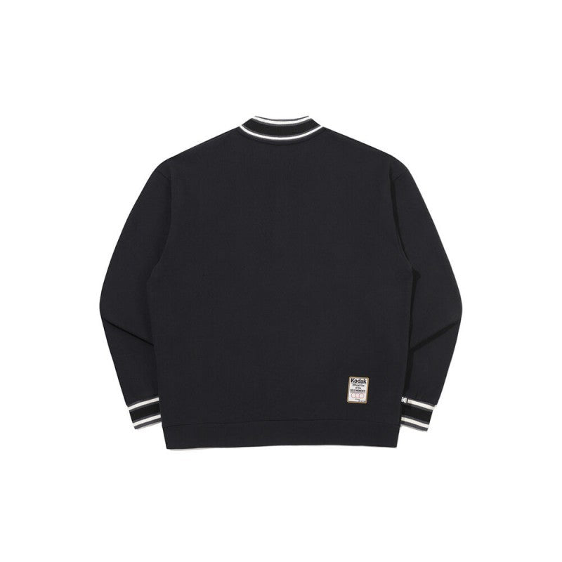 【WE ARE】韓國KODAK柯達半拉鏈領大學T衛衣K6123LFSC1