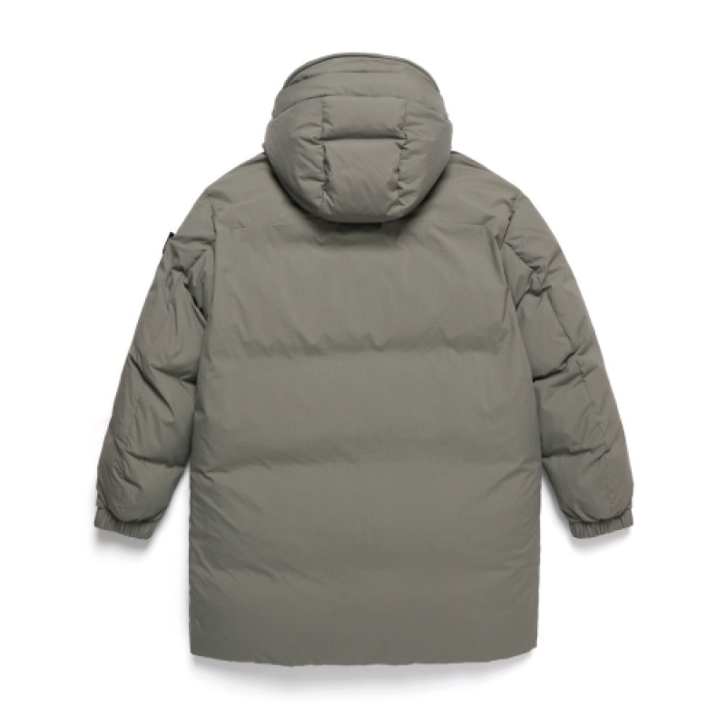 【WE ARE】Korea National Geographic hooded down jacket long coat N244UDW141