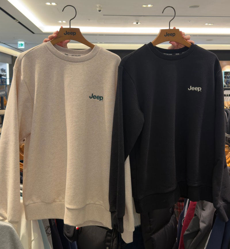 【WE ARE】韓國JEEP休閒圓領大學T衛衣JR1TSU802