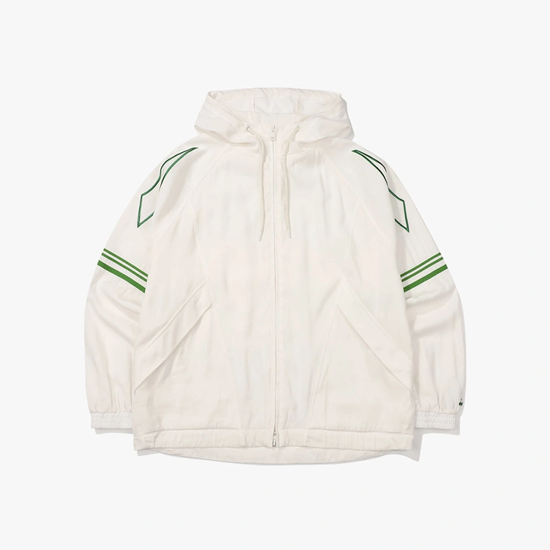 Park Min Young's same style [WE ARE] Korean Diadora rayon hooded jacket D4123TWT34