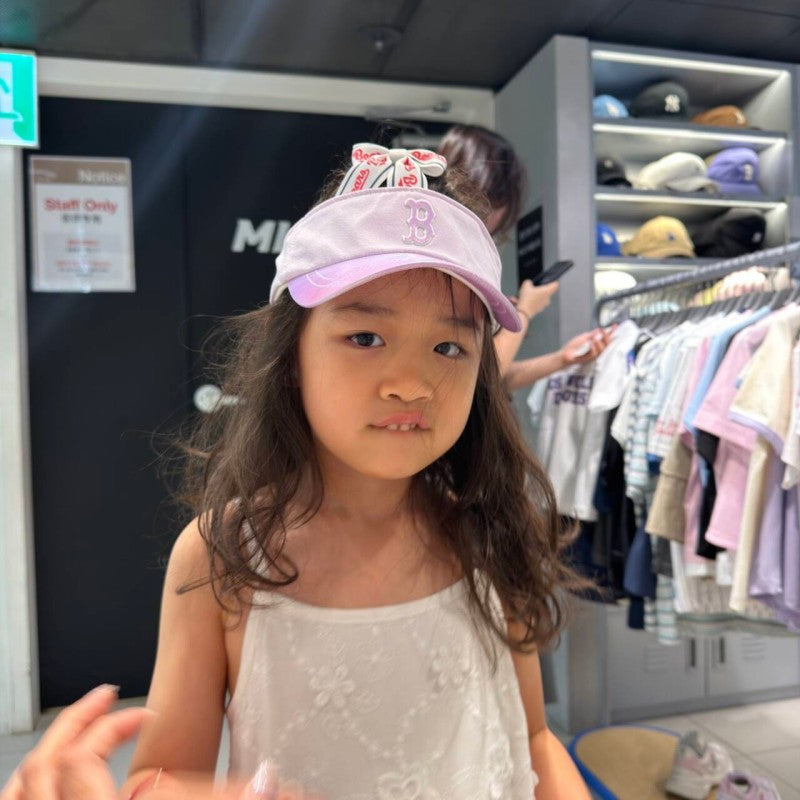 【WE ARE】韓國MLB KIDS休閒遮陽空頂帽7FSC44063
