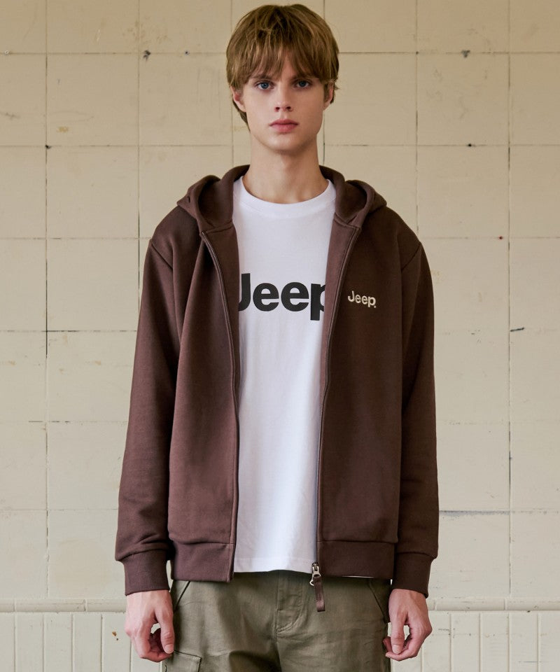 男女同款【WE ARE】韓國JEEP連帽拉鏈外套JQ3TZU001