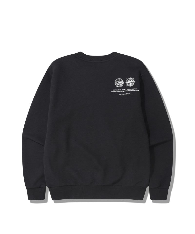 【WE ARE】韓國JEEP圓領大學T刺繡logo衛衣JQ3TSU802