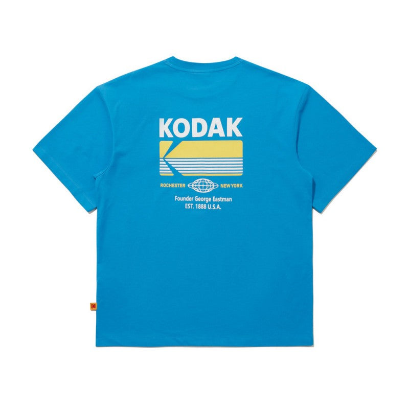 【WE ARE】韓國KODAK柯達 經典背面膠印logo短袖T恤K6223LRS54