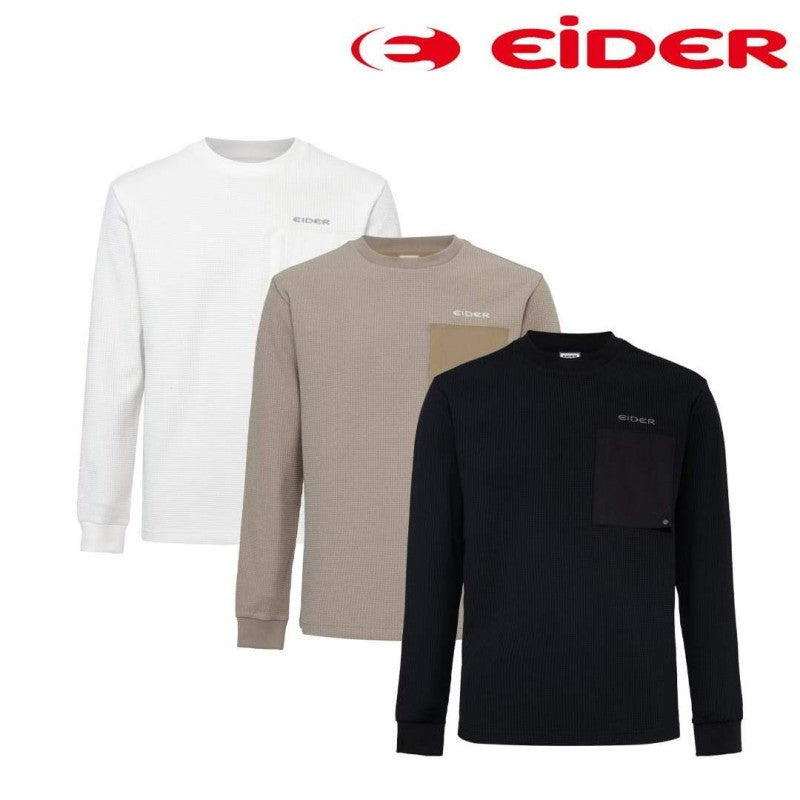 特價款【WE ARE】韓國EIDER男款長袖圓領T恤DMP25251