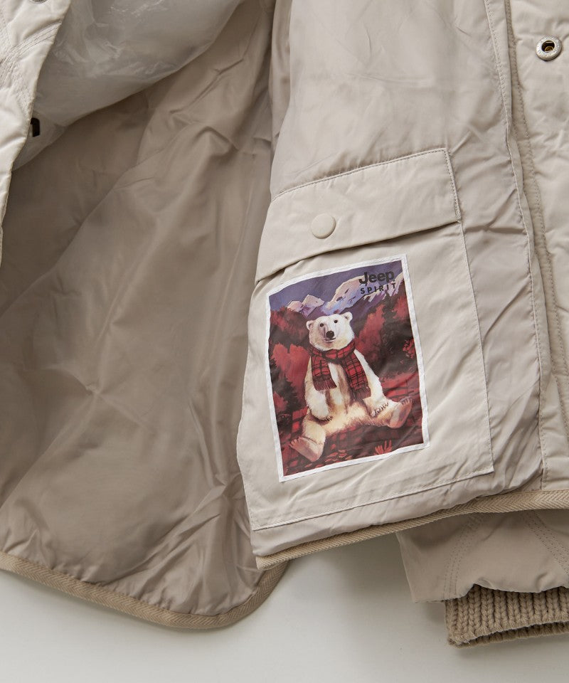 女款【WE ARE】韓國JEEP休閒連帽羽絨服JQ4JPF305