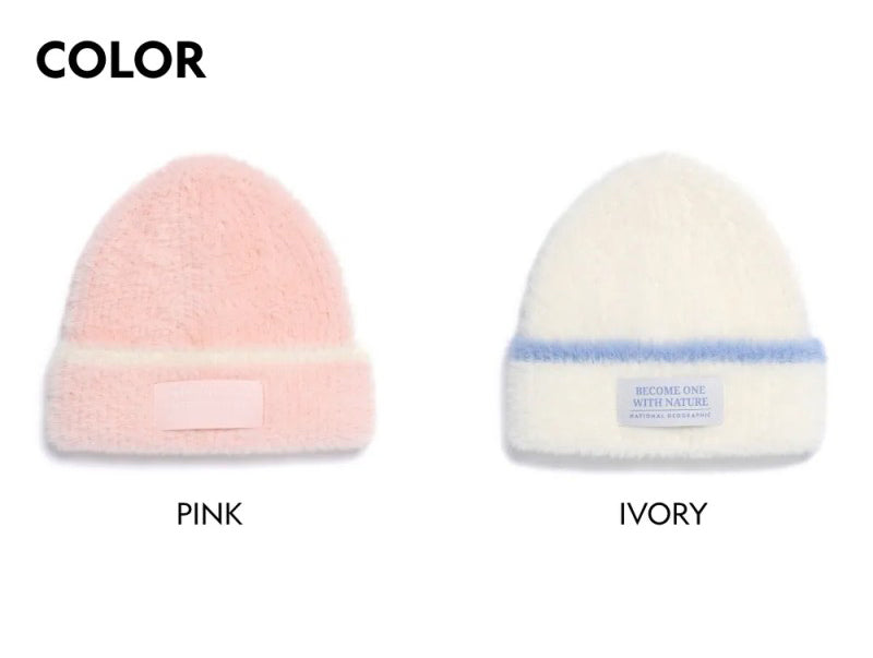 【WE ARE】韓國國家地理logo針織毛帽N253AHA070