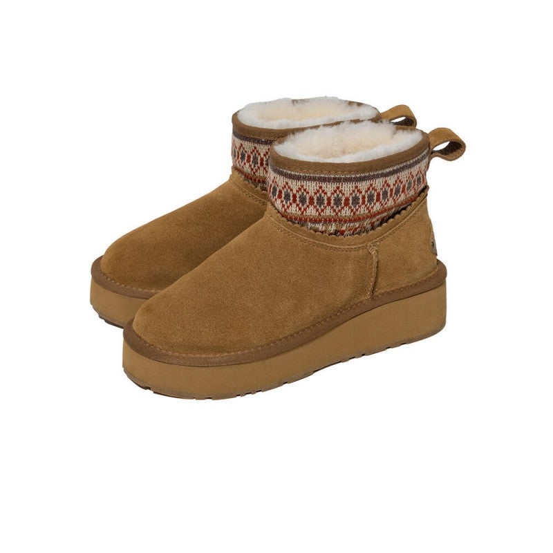 百貨款【WE ARE】韓國KODAK X EVERAU柯達休閒雪地靴K5463LCR91