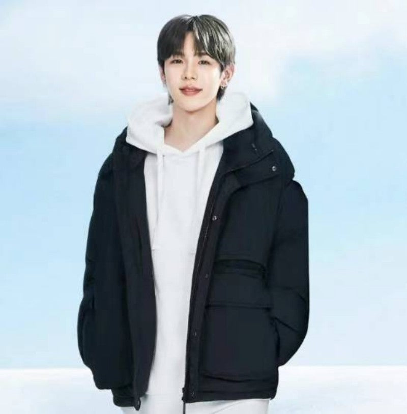 【WE ARE】Korea NG National Geographic hooded down jacket N244UDW100
