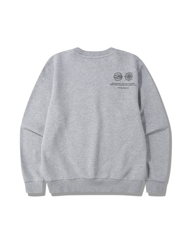 【WE ARE】韓國JEEP圓領大學T刺繡logo衛衣JQ3TSU802