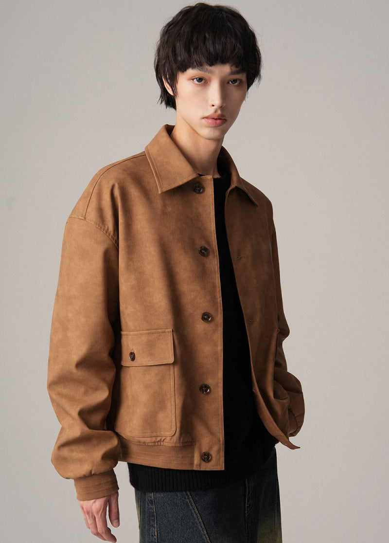 大茜選品【WE ARE】韓國Avandress 麂皮夾克