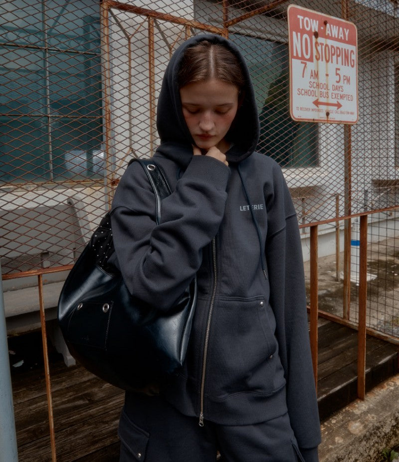 【WE ARE】韓國Leterie時尚單肩包BUCKLEREVERSIBLESHOULDERBAG