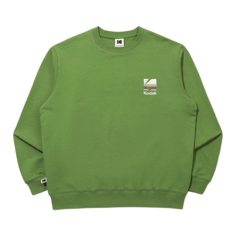 【WE ARE】韓國KODAK柯達圓領大學T衛衣K6123LFSP1