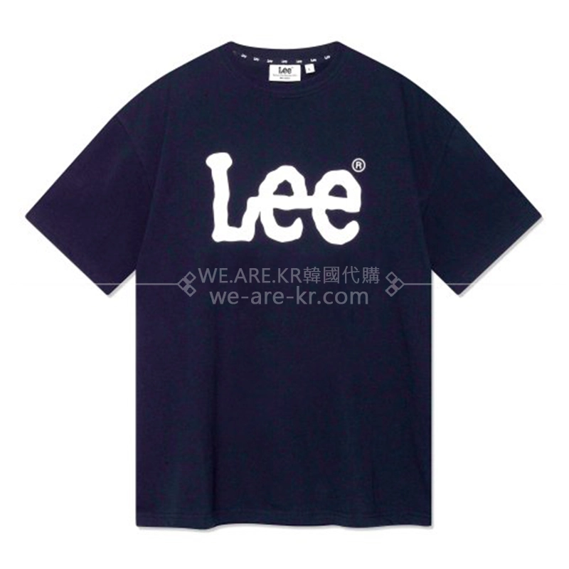 【WE ARE】韓國專櫃LEE代購休閒Big twitch徽標短袖T恤 LE2402ST01