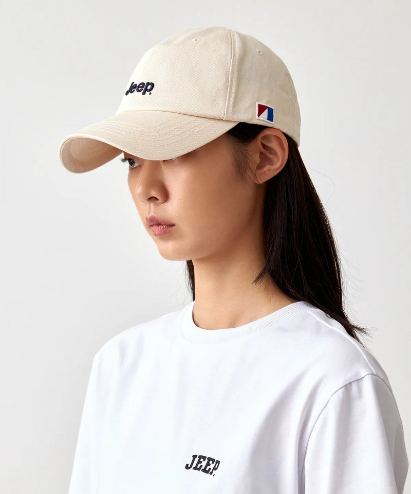 【WE ARE】韓國JEEP 休閒刺繡棒球帽 JR5GCU192