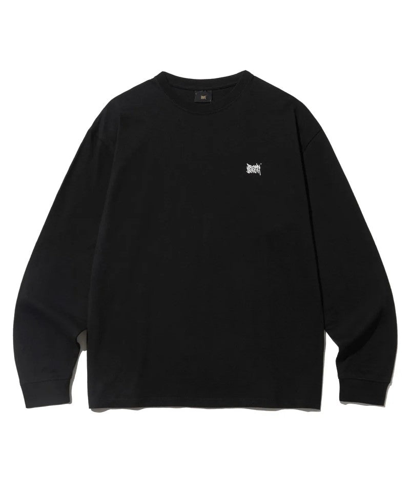 【WE ARE】韓國BROWNBREATH 男款基礎款膠印logo長袖棉ＴBKFMLTS01