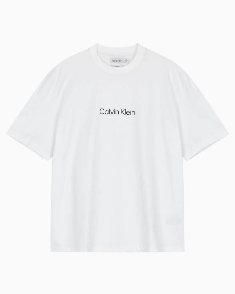 免稅版 劉以豪同款【WE ARE】韓國Calvin Klein 男款膠印短袖T恤 40HM228