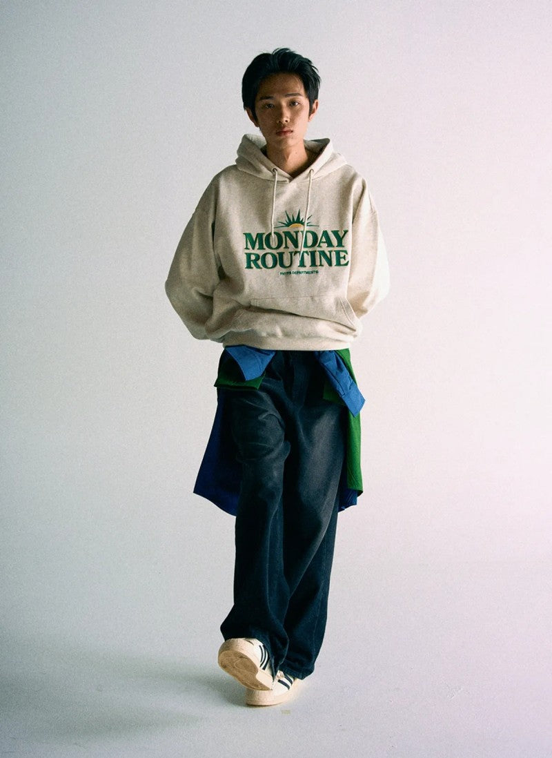 限時折扣【WE ARE】韓國PHYPS連帽大學T衛衣PD01HD0004